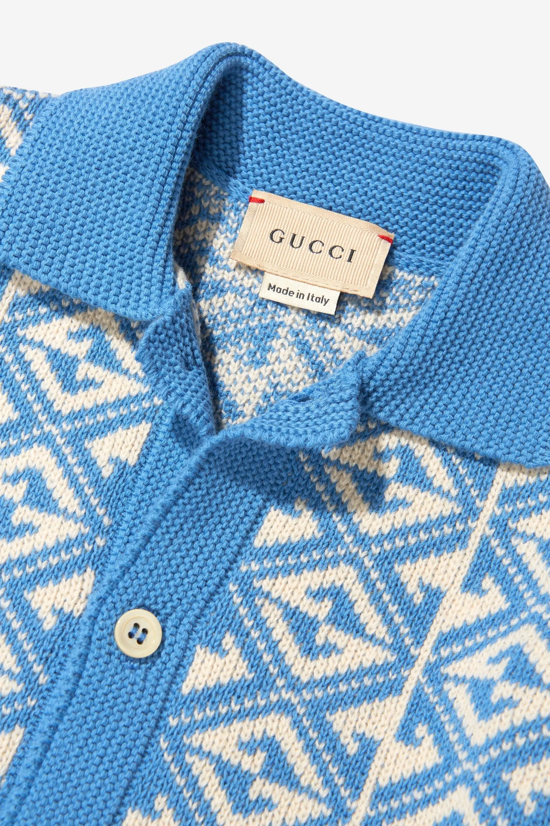 Gucci Baby Boys Cotton And Wool Cardigan