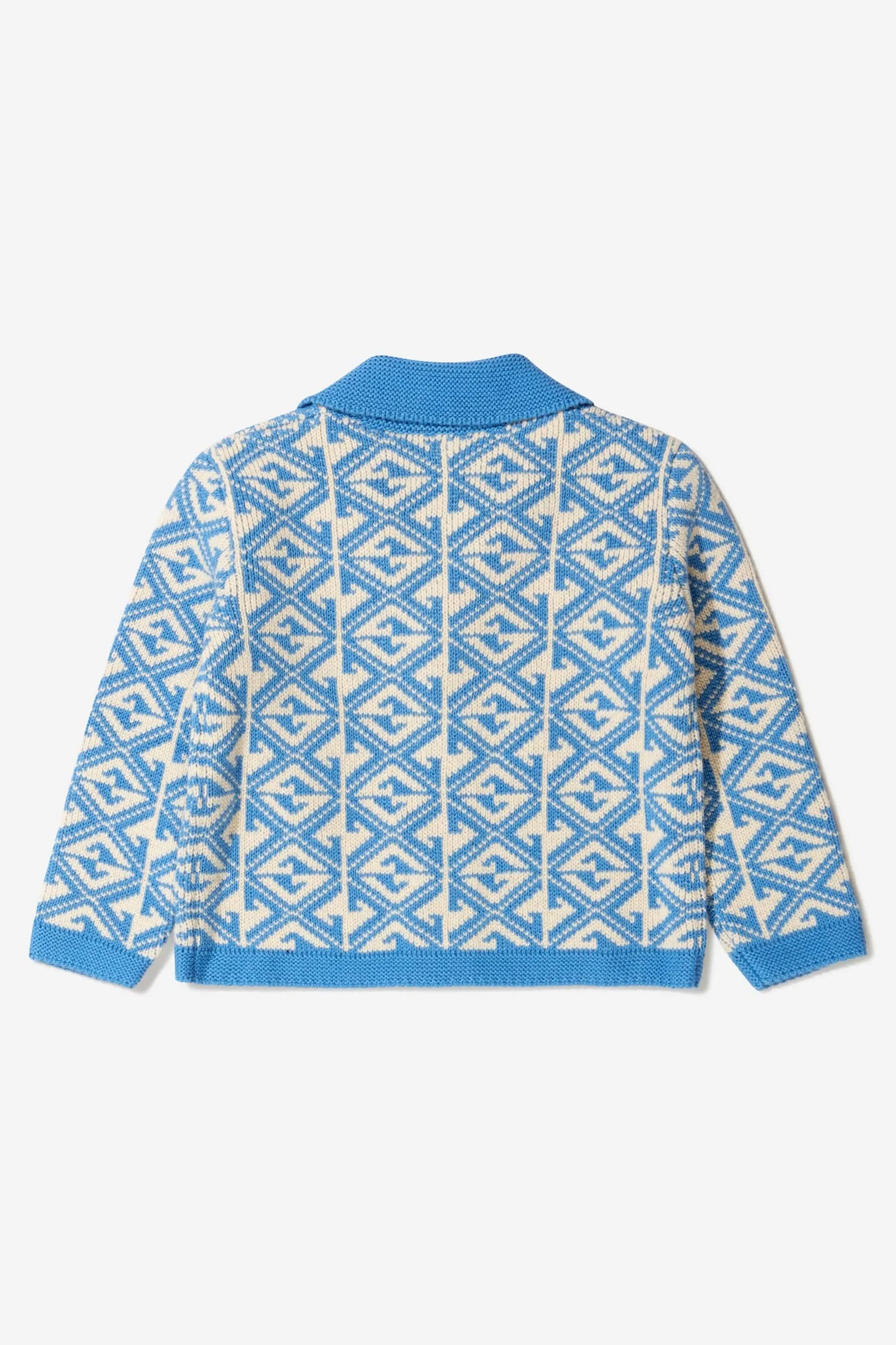 Gucci Baby Boys Cotton And Wool Cardigan