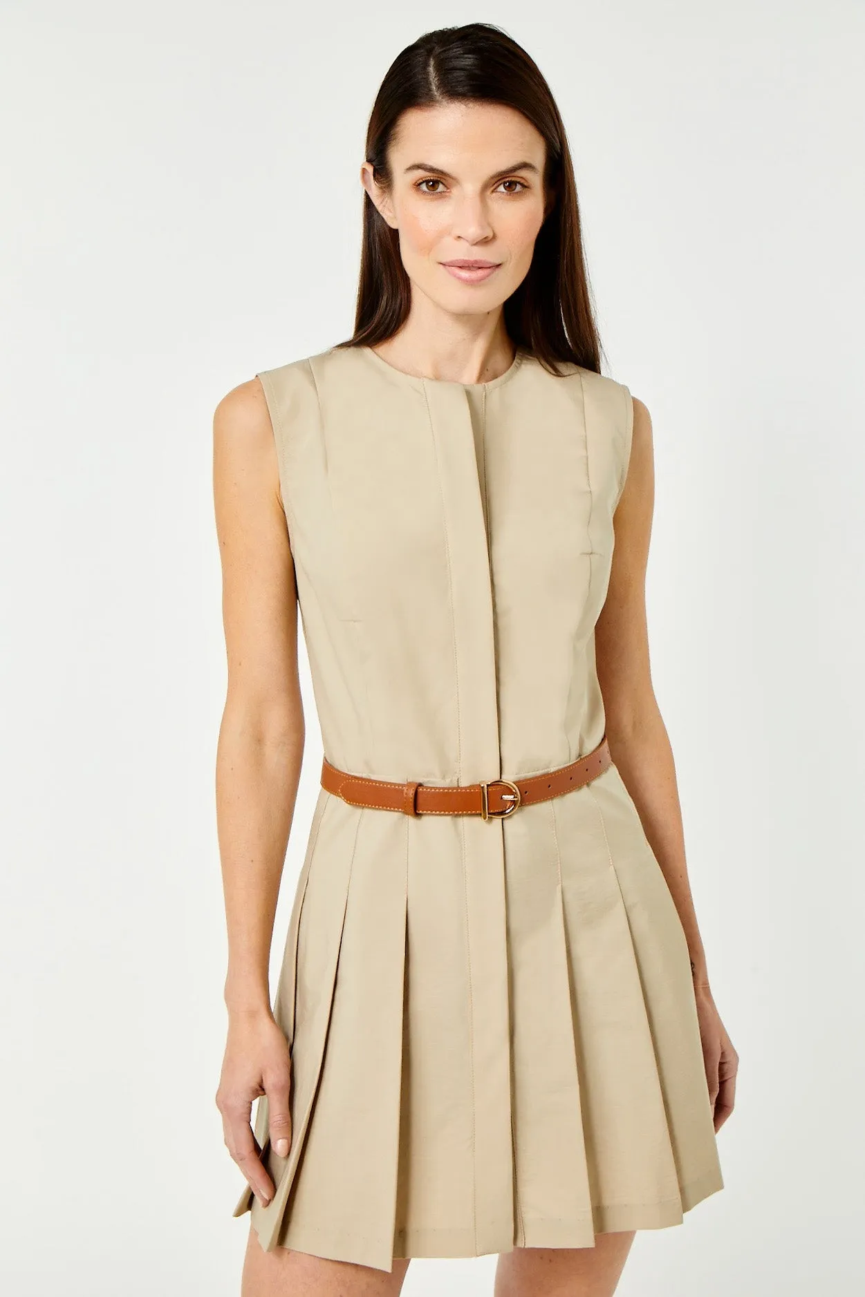 Hadley Romper-Cotton Polyester-Latte by Cartolina