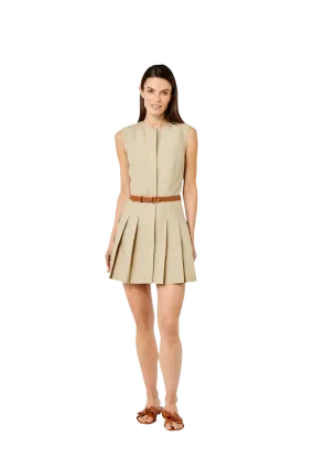 Hadley Romper-Cotton Polyester-Latte by Cartolina