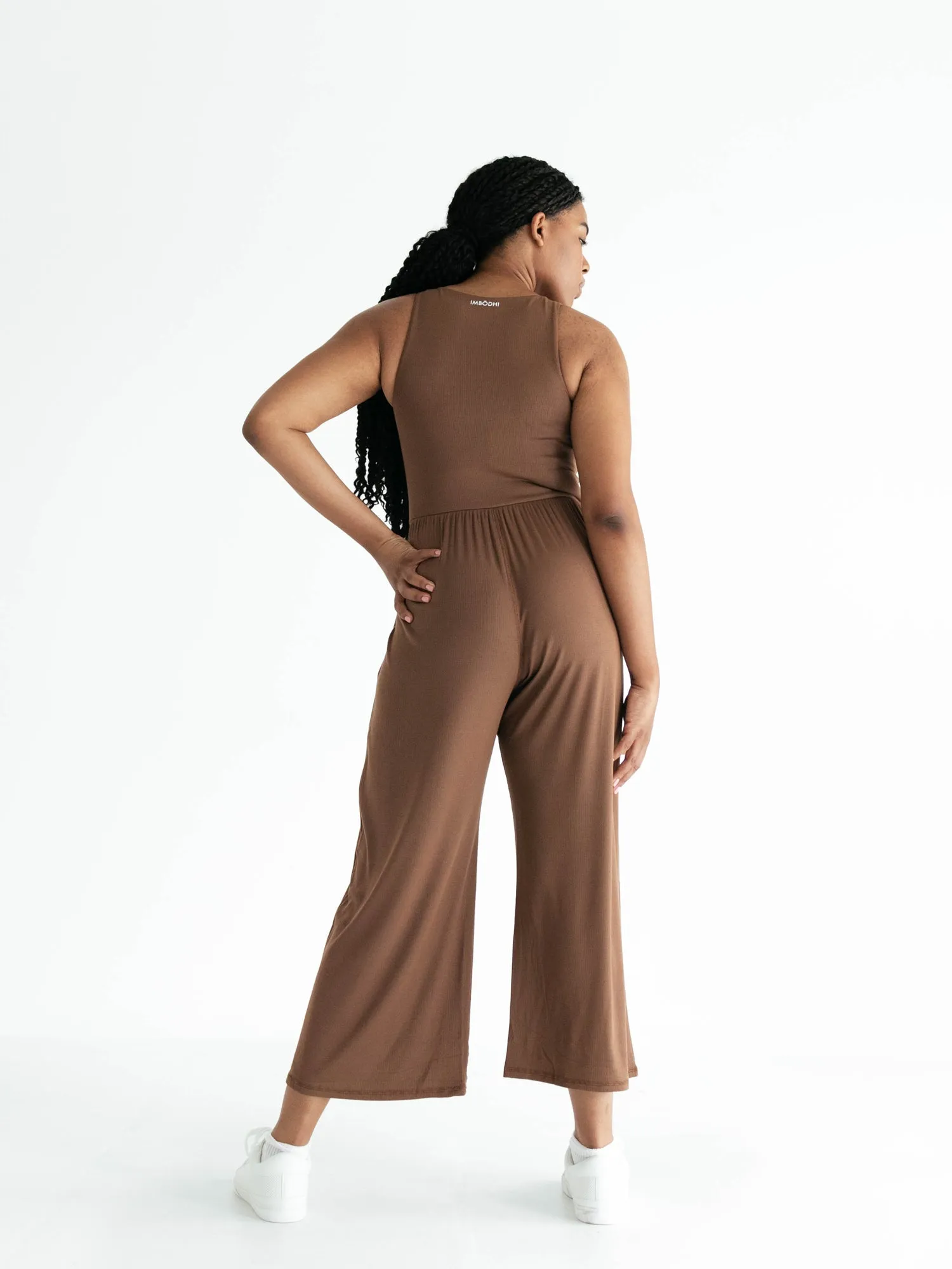 Hana Jumpsuit 2.0, Ribbed Toffee