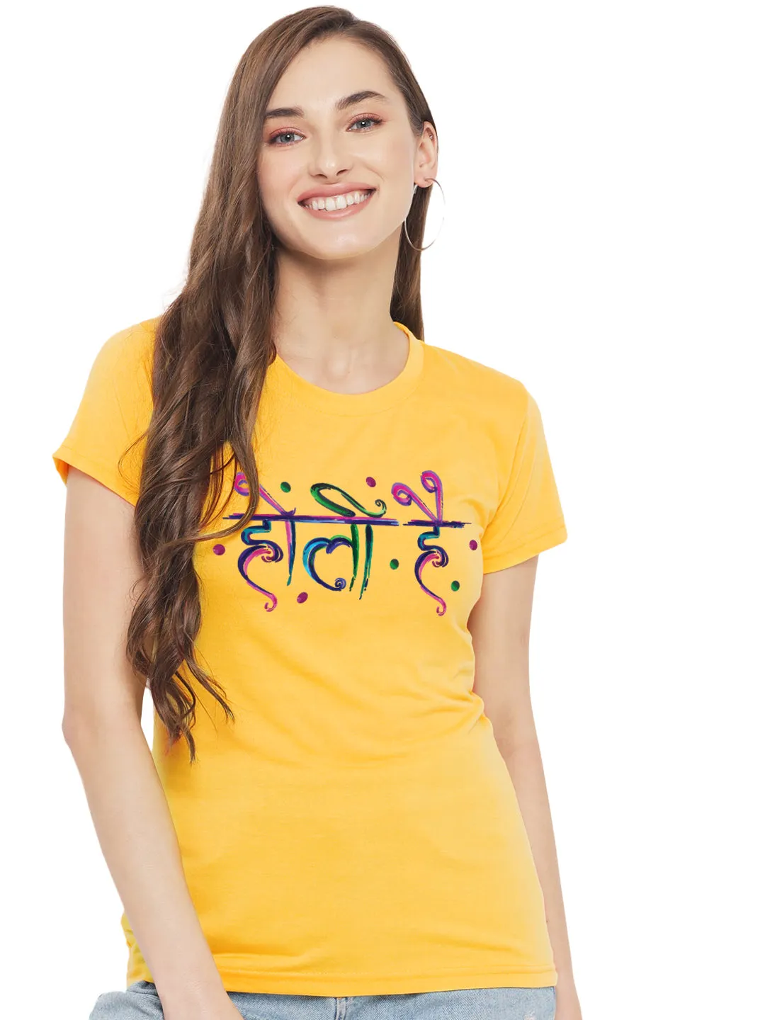 Holi Hai Women's Tshirt