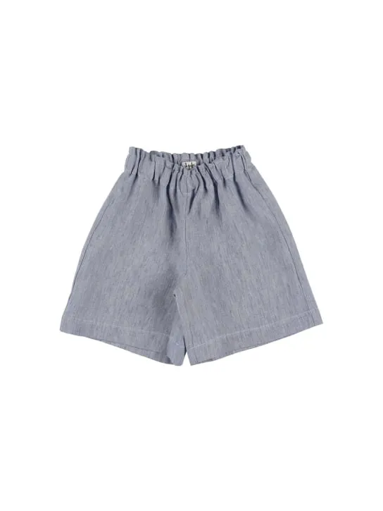 Il Gufo   Linen shorts 