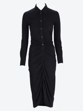 Ivalia long sleeve midi dress