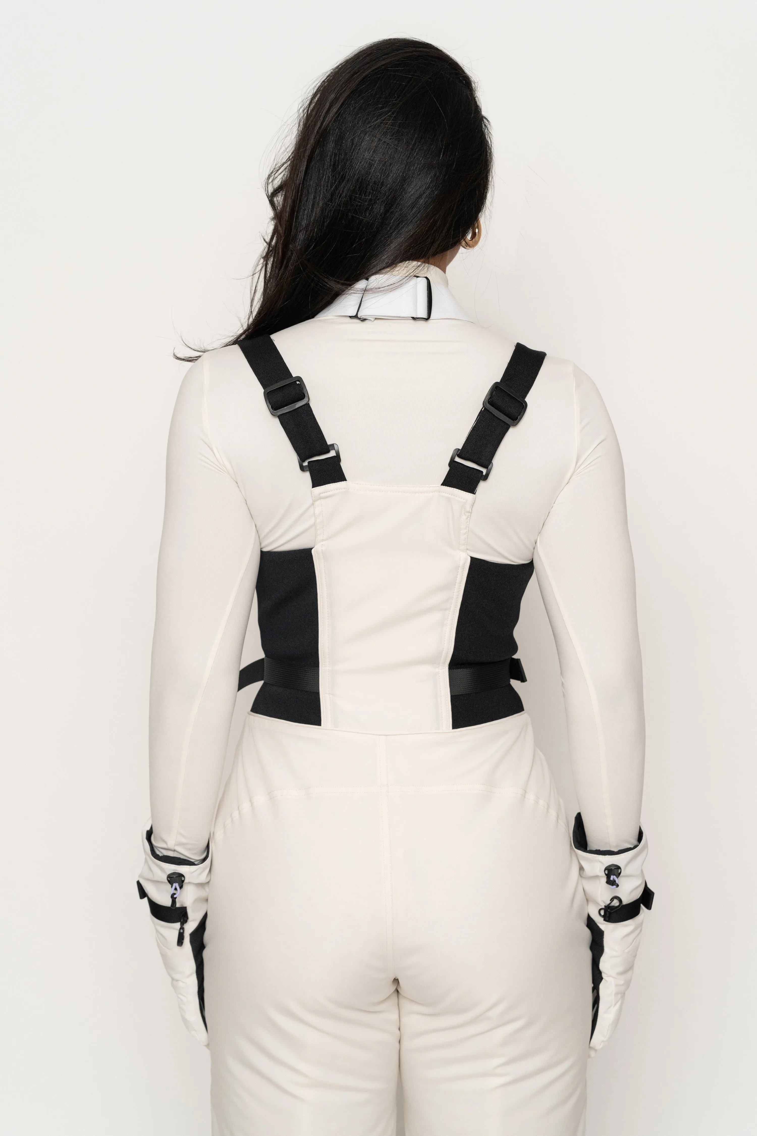 Ivory/Black Highland Jumpsuit