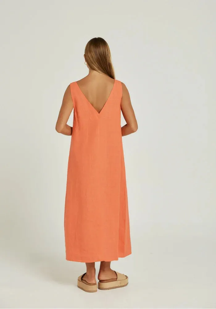 JOCELYN DRESS | Coral