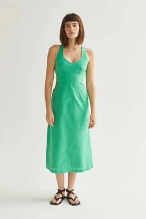 Julia Tie-Back Midi Dress - FINAL SALE