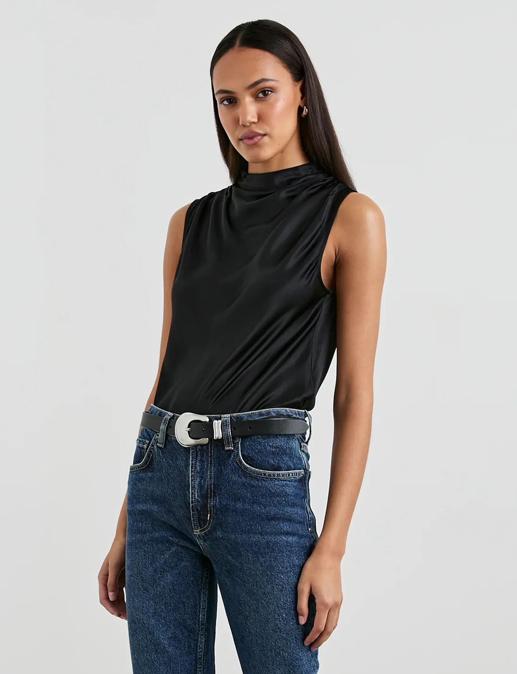 Kaleen Top, Black