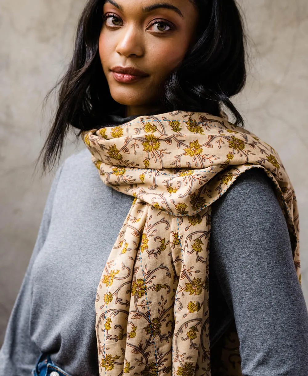 Kantha Long Scarf - No. 240112