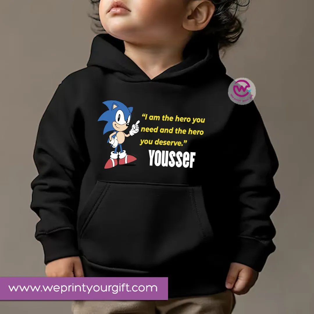 Kids Hoodie-Sonic