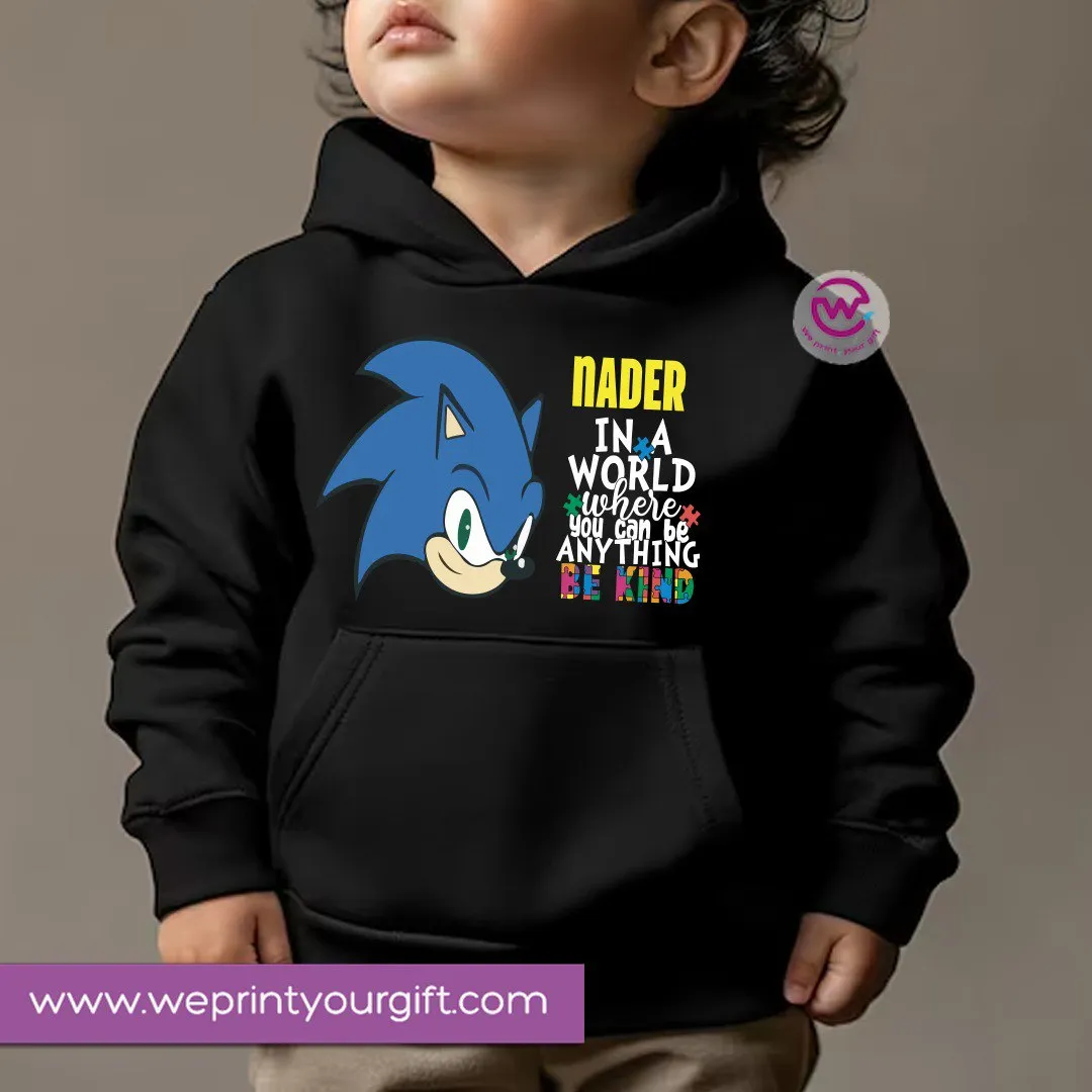 Kids Hoodie-Sonic