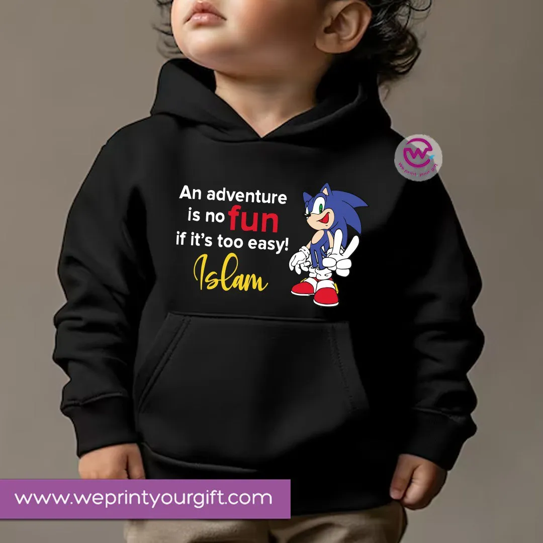 Kids Hoodie-Sonic