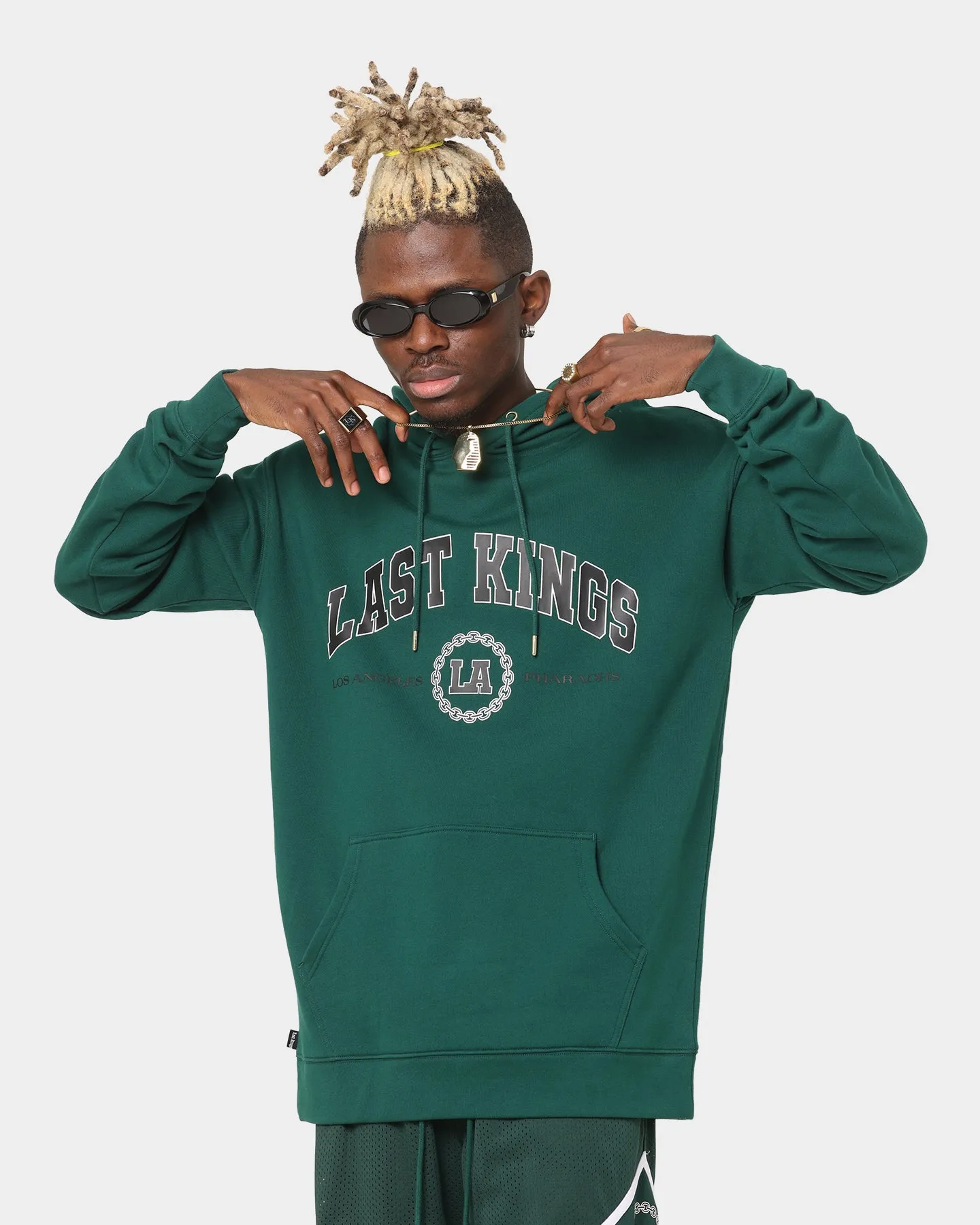 Last Kings LA Pharaohs Hoodie Green