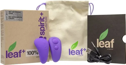 Leaf Spirit Plus Panty Vibe W- Remote Purple