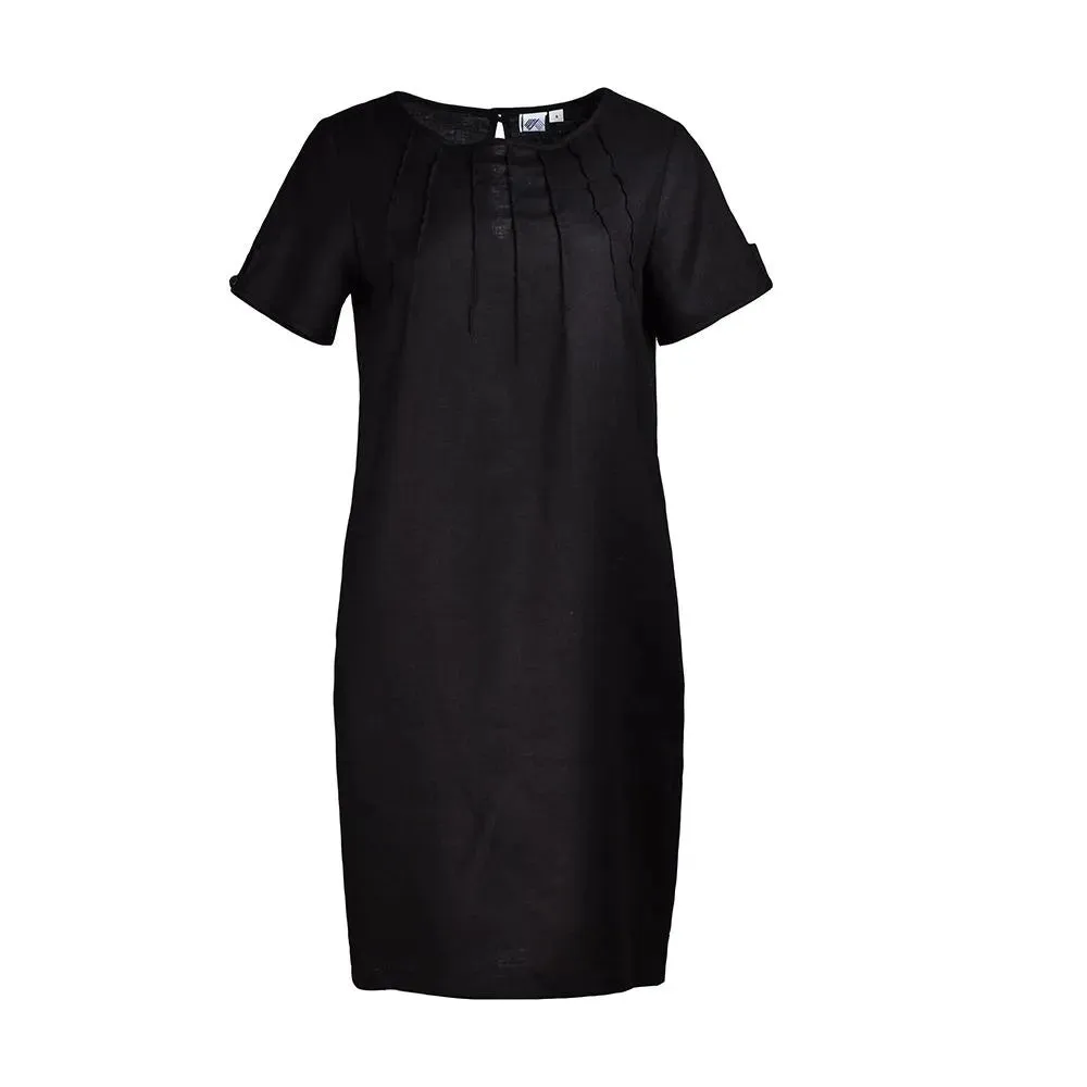 Linen Dress Annika Black