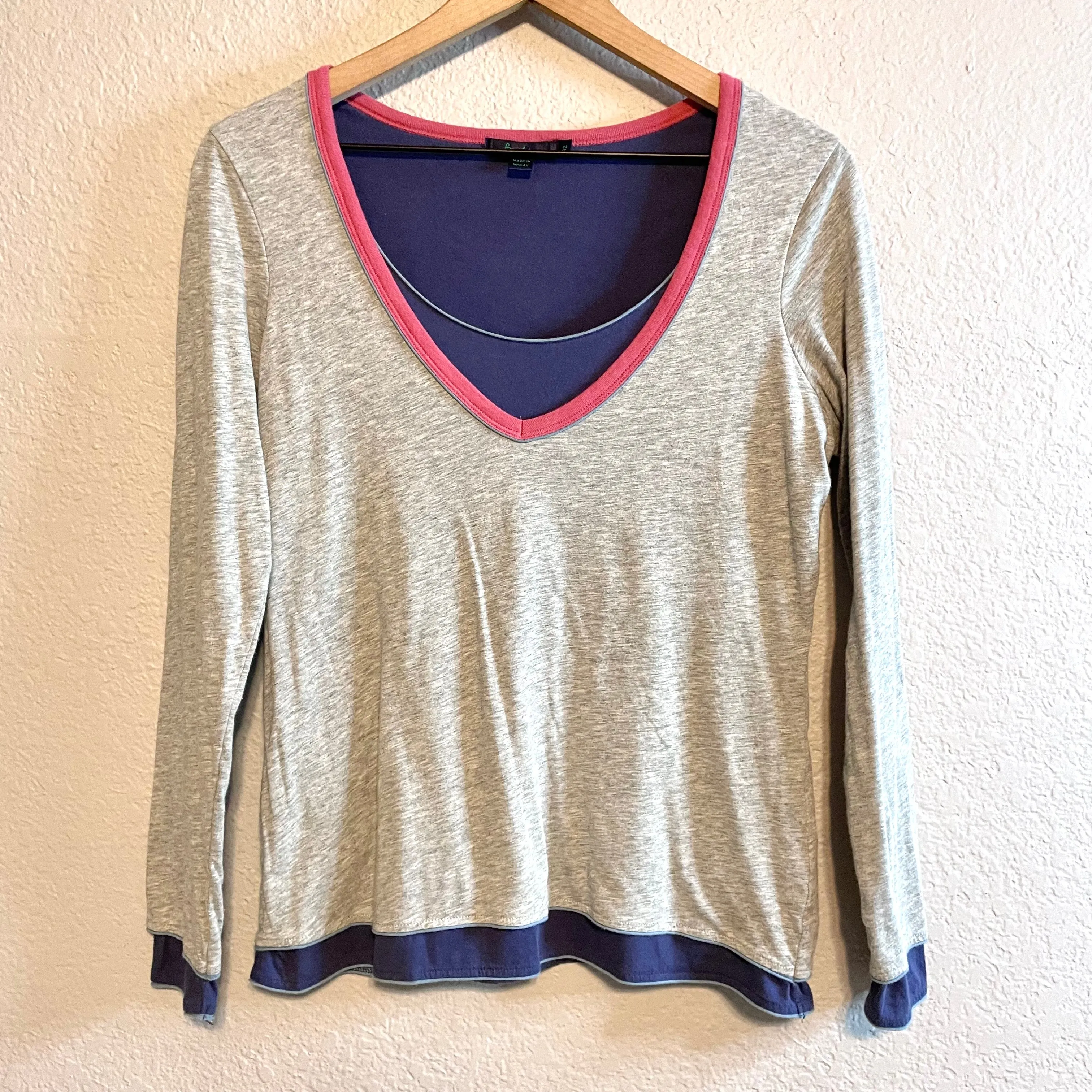 Long Sleeve Layered Top