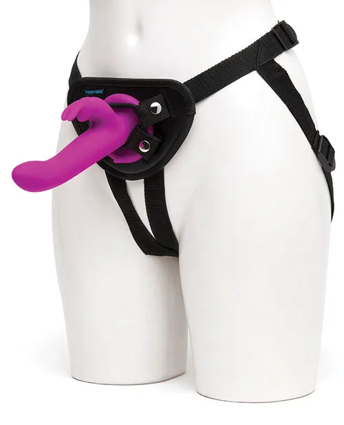 Lovehoney Happy Rabbit Rechargeable Vibrating Strap On Harness Set