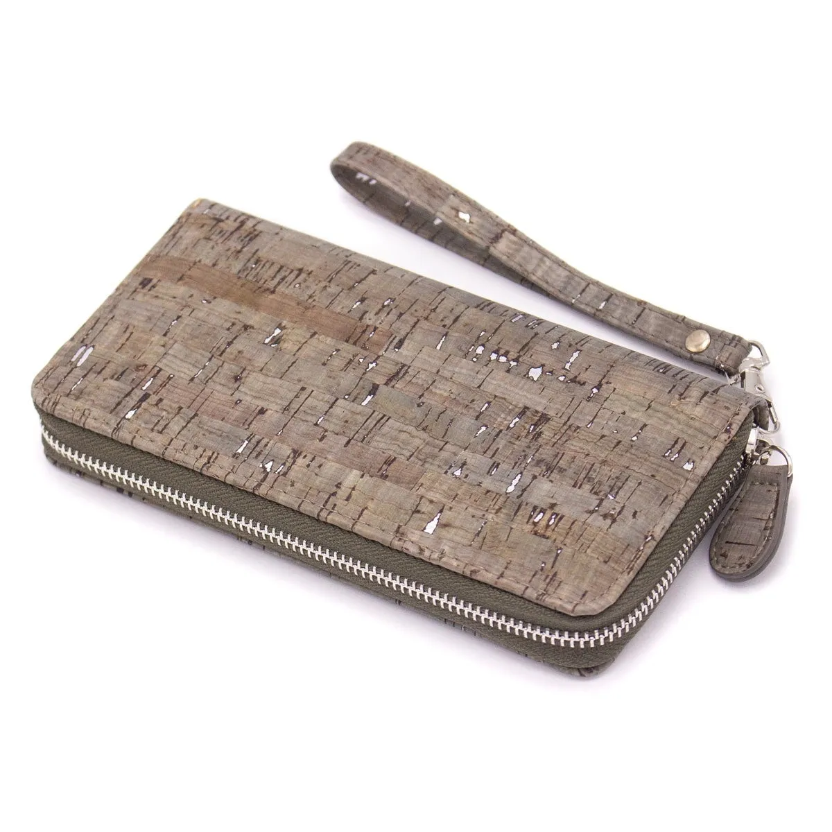 Meninas Bonitas Wallet: Cork Zip Around