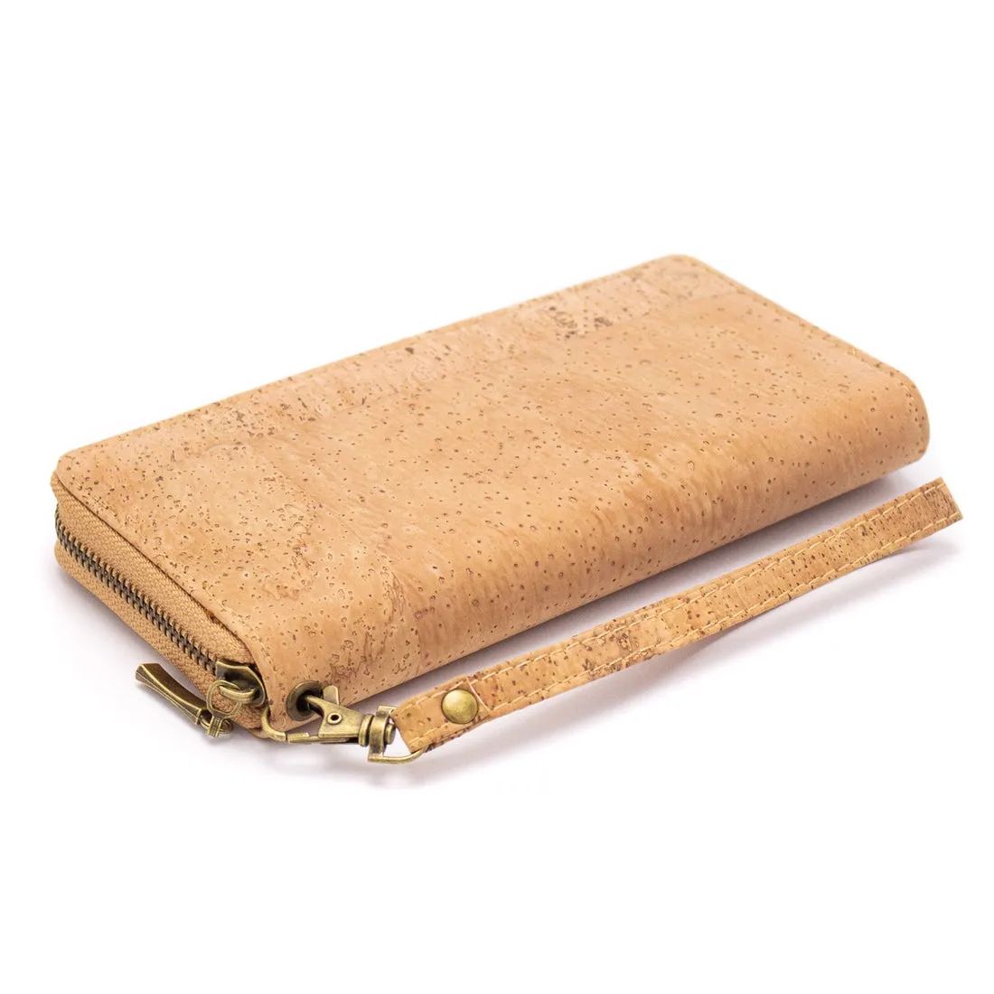 Meninas Bonitas Wallet: Cork Zip Around