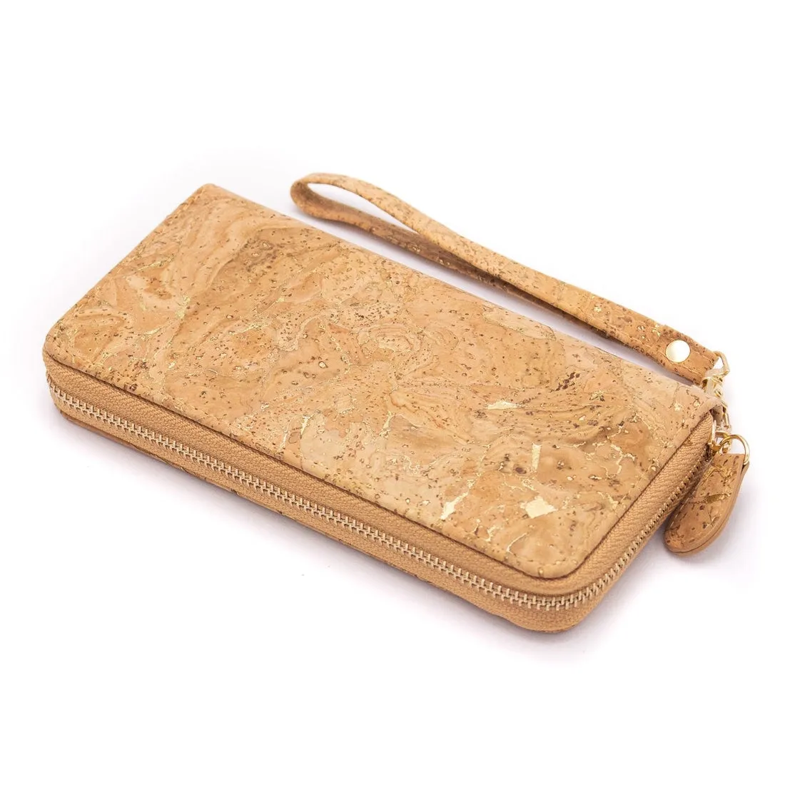 Meninas Bonitas Wallet: Cork Zip Around