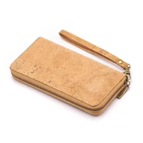 Meninas Bonitas Wallet: Cork Zip Around