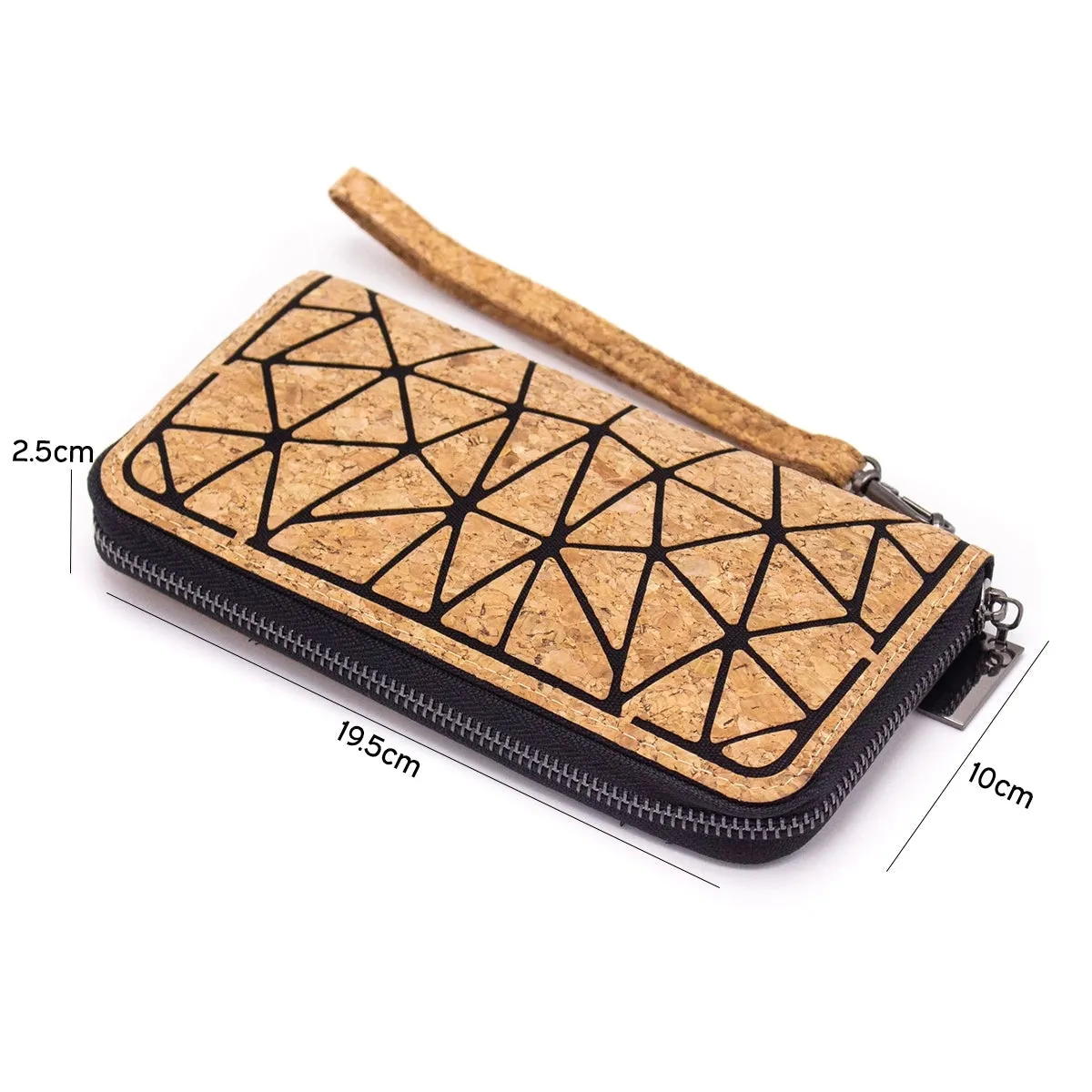 Meninas Bonitas Wallet: Cork Zip Around