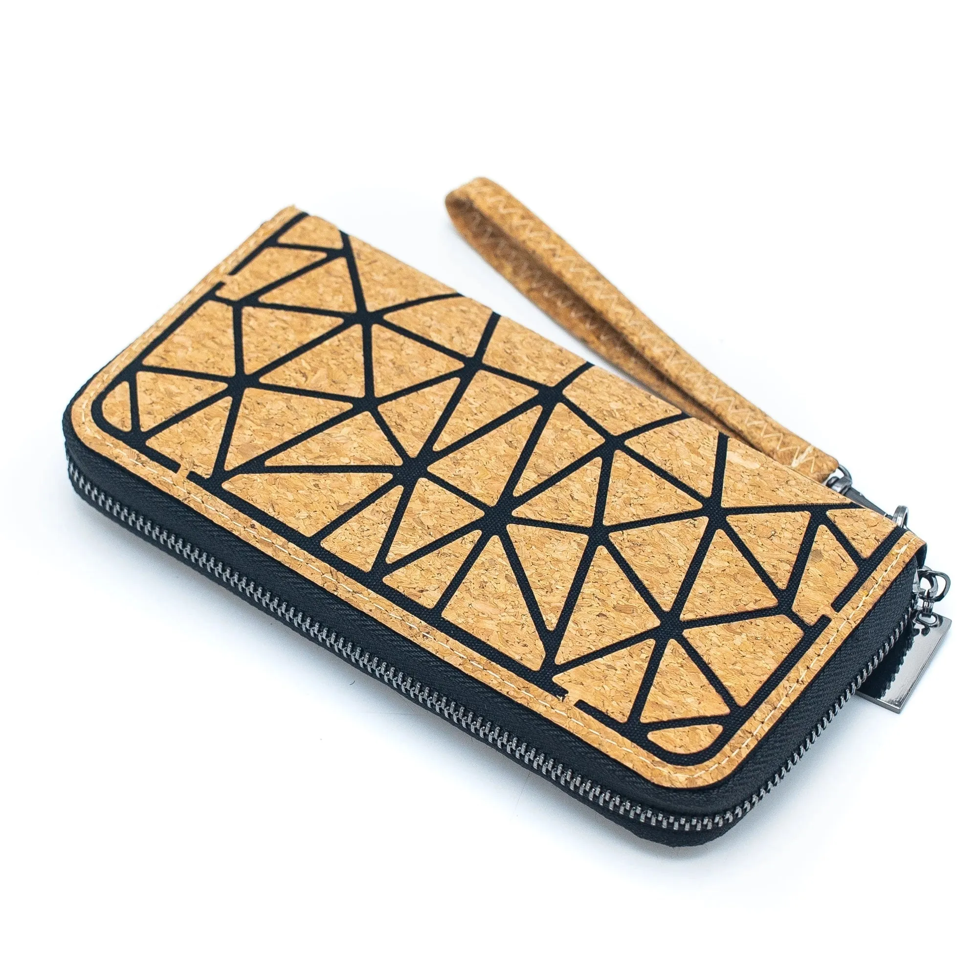 Meninas Bonitas Wallet: Cork Zip Around