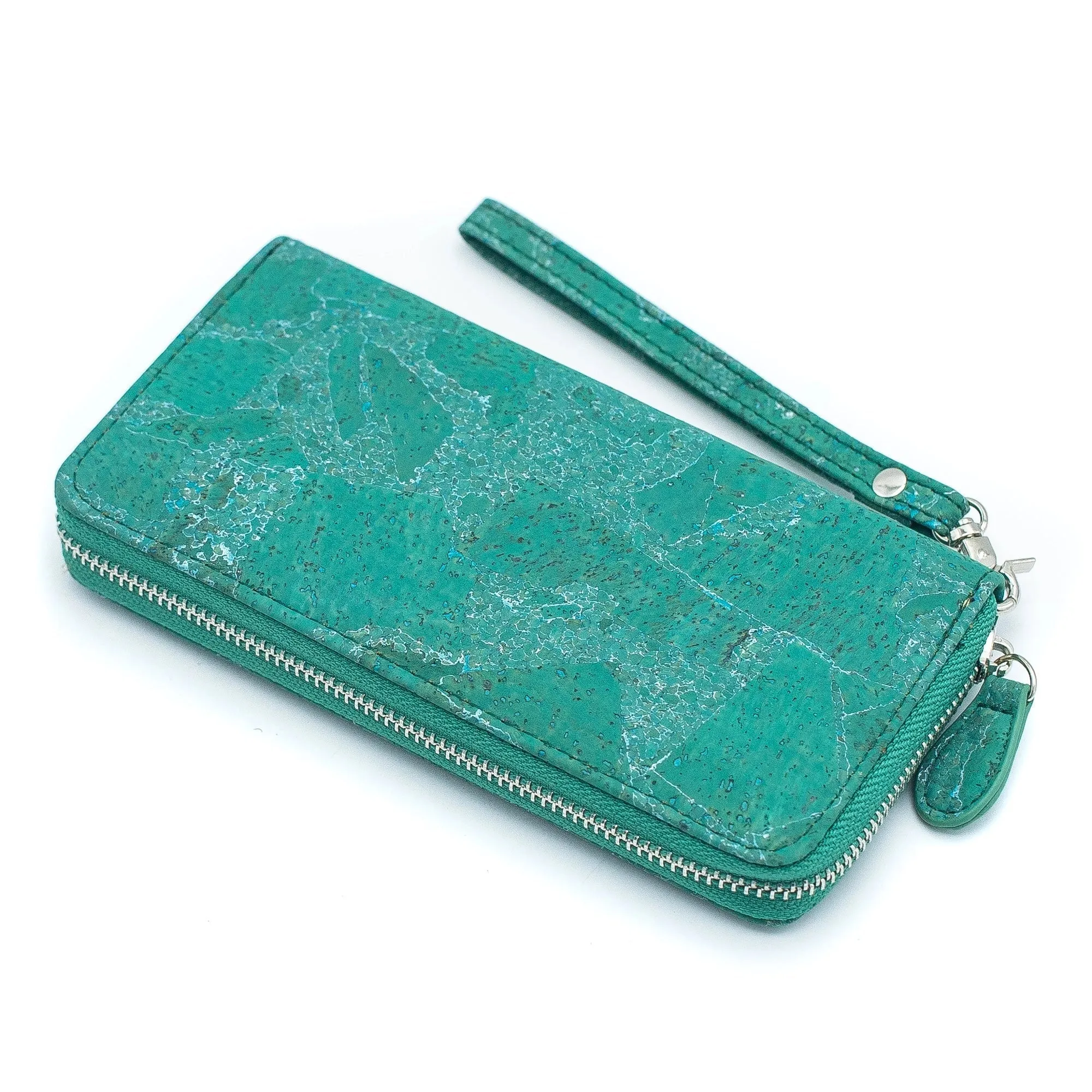 Meninas Bonitas Wallet: Cork Zip Around