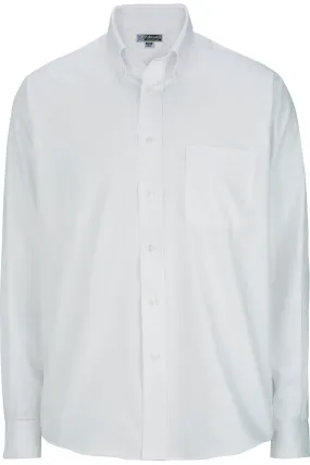 Men's Button-Down Executive Oxford Shirt - White