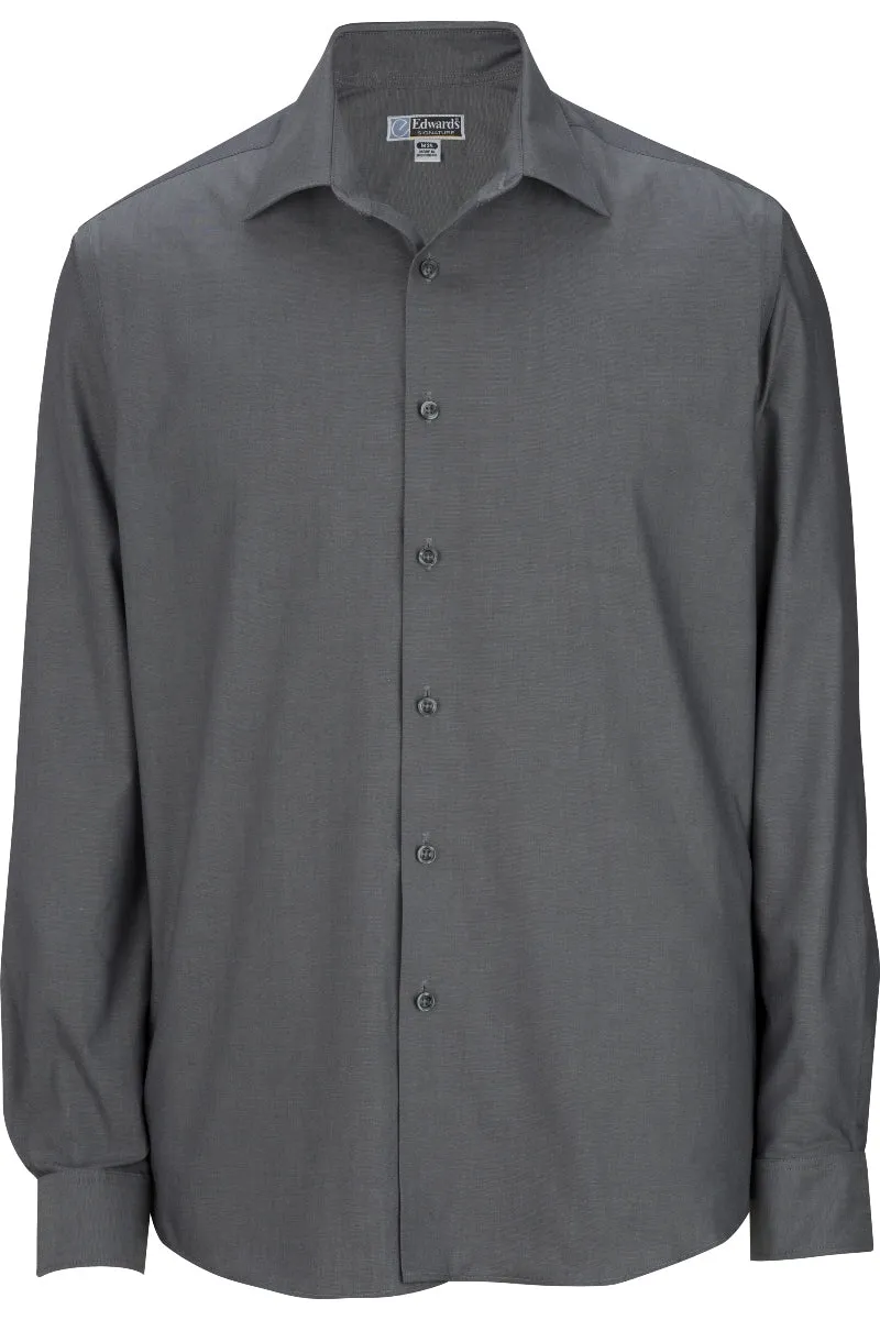 Men's Executive Pinpoint Oxford Shirt - Charcoal