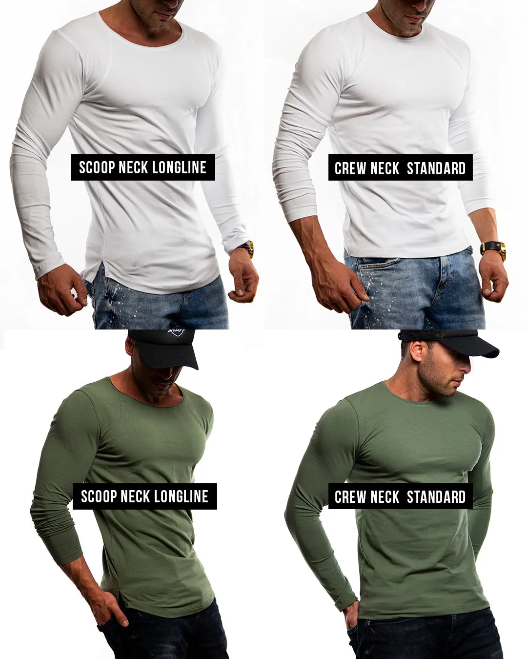 Mens Long Sleeve T-shirt "Superior vintage" MD934