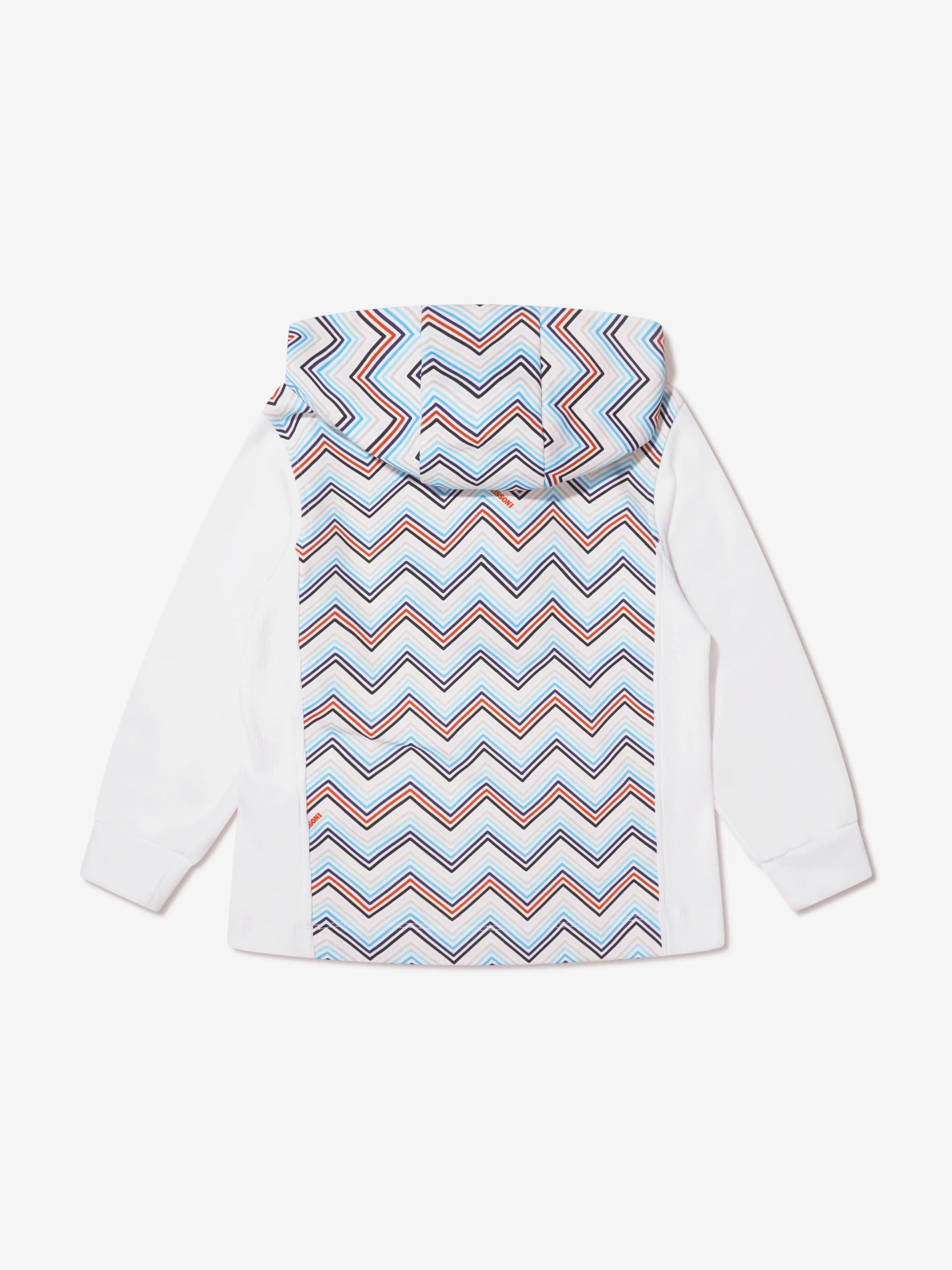 Missoni Boys Logo Hoodie in White