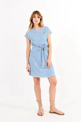 Molly Bracken Striped Jersey Dress