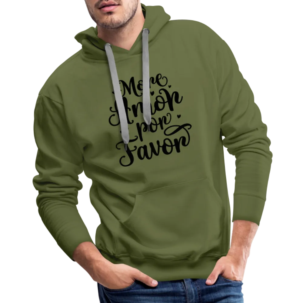 More Amor Por Favor Men’s Premium Hoodie