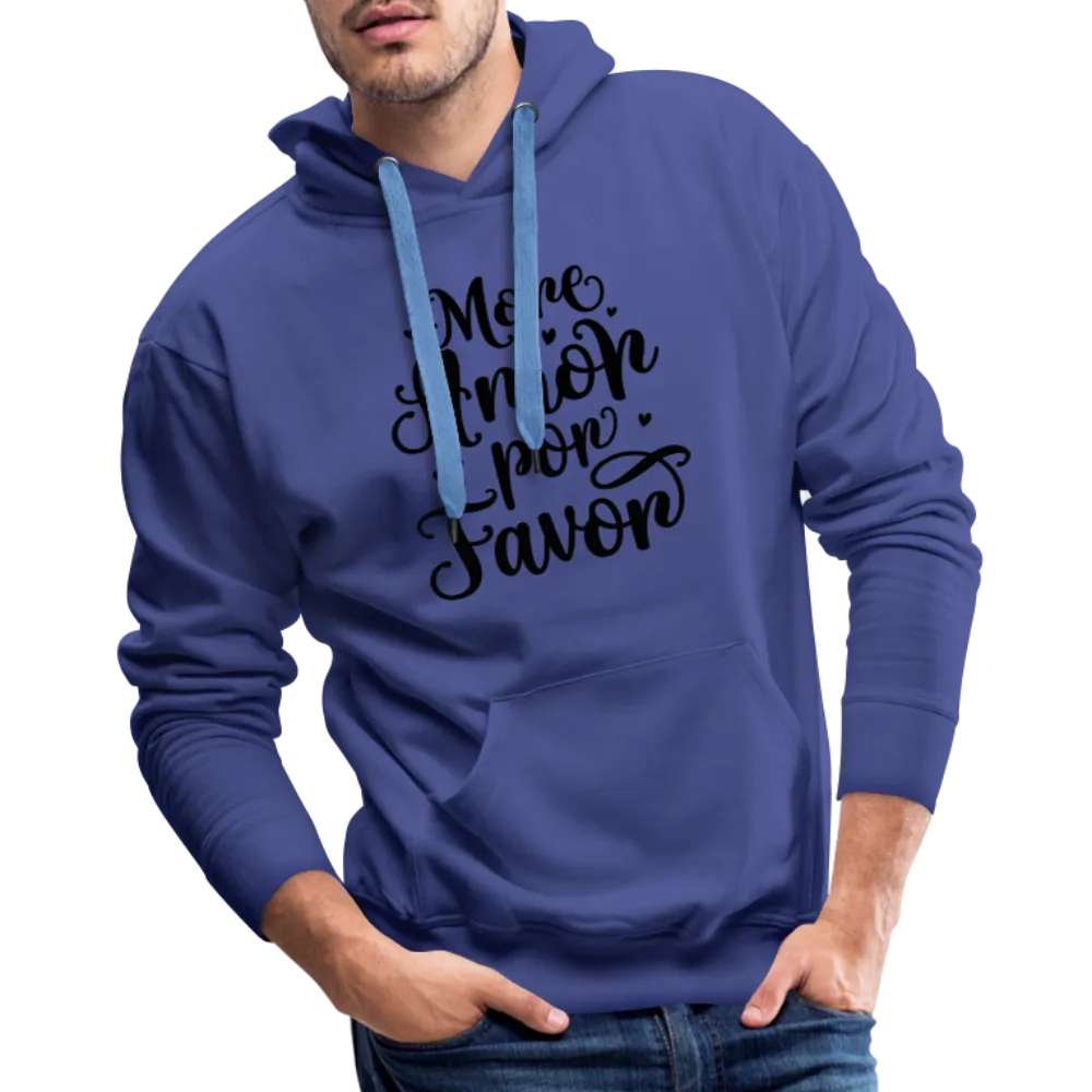 More Amor Por Favor Men’s Premium Hoodie