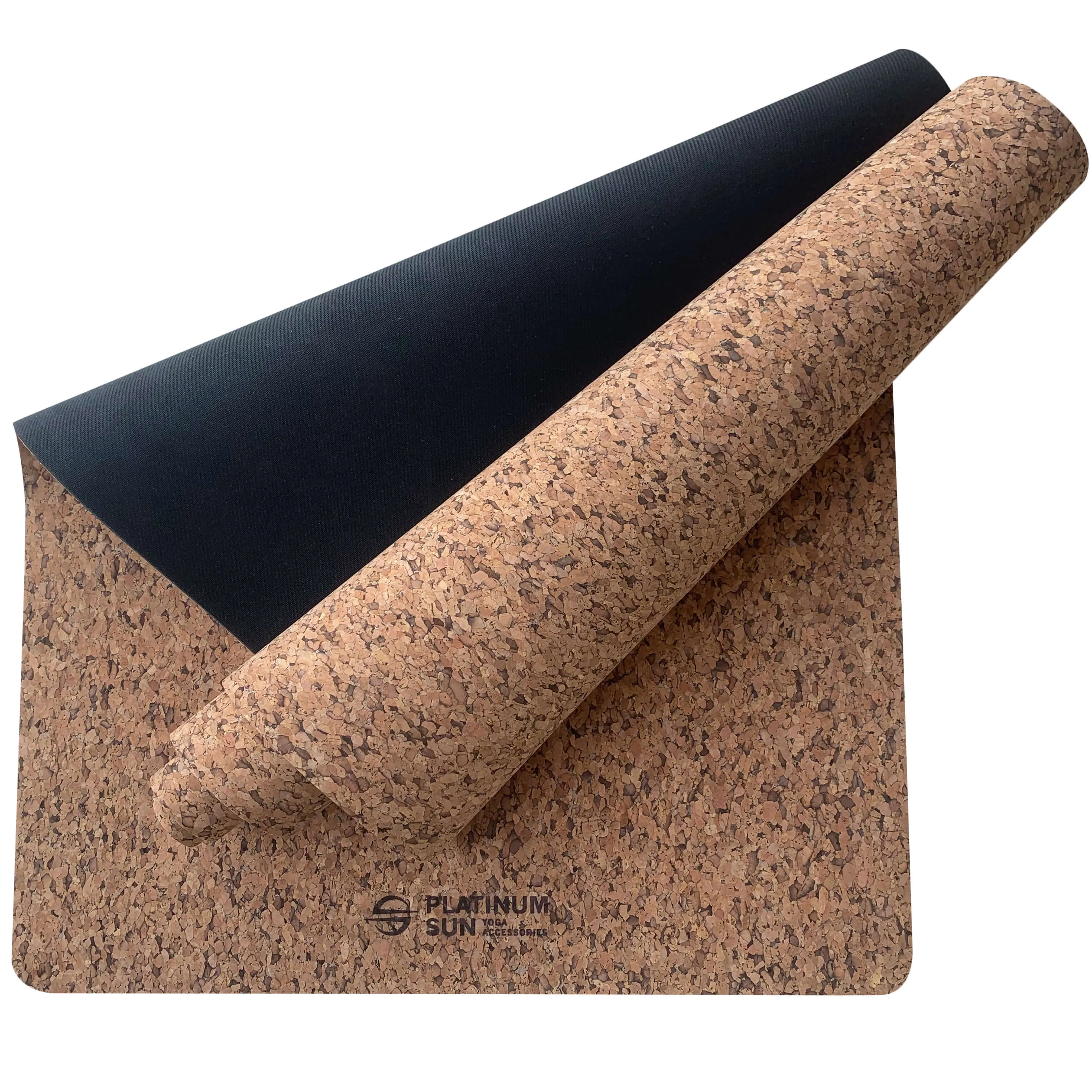 Non Slip Cork Yoga Mat | Plain