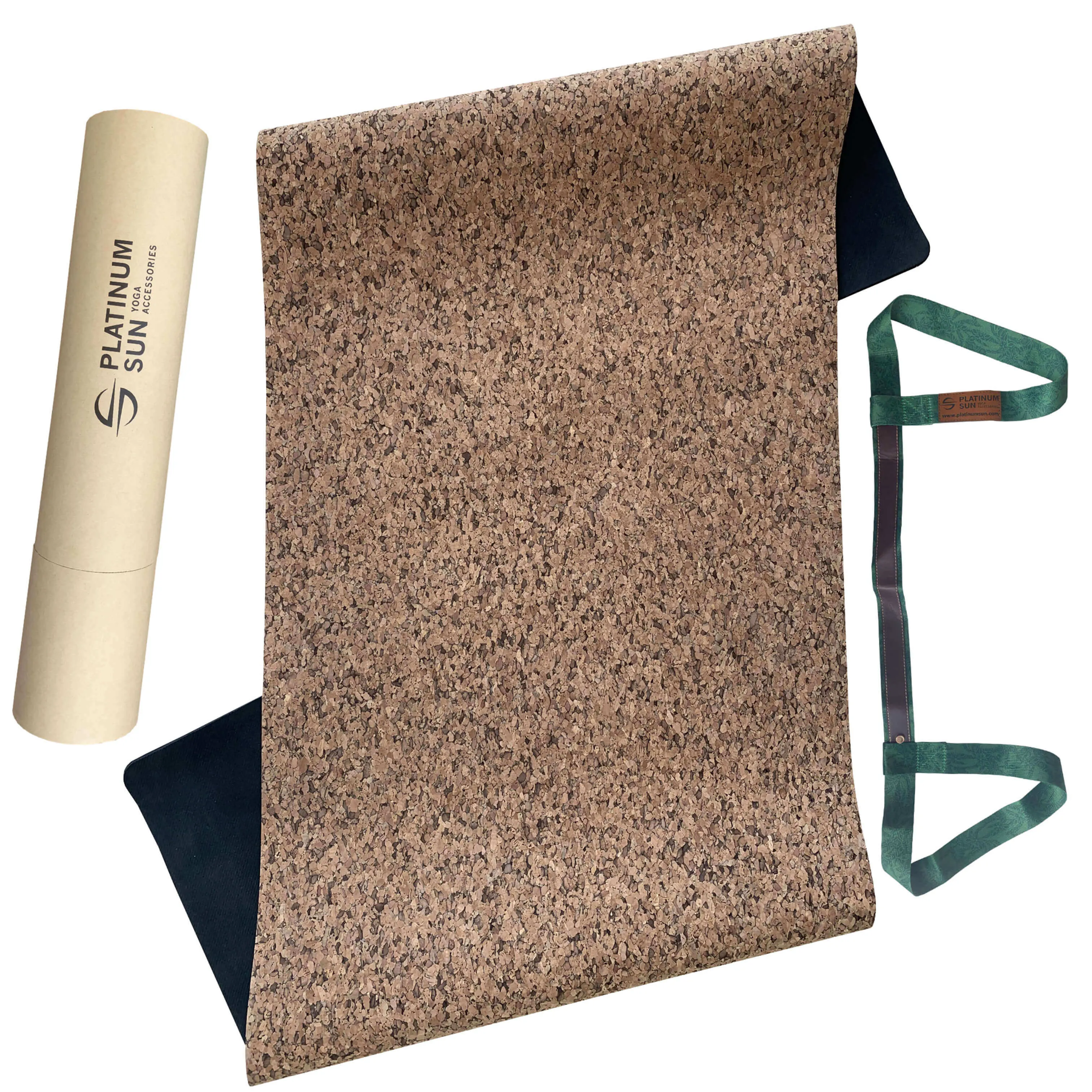 Non Slip Cork Yoga Mat | Plain