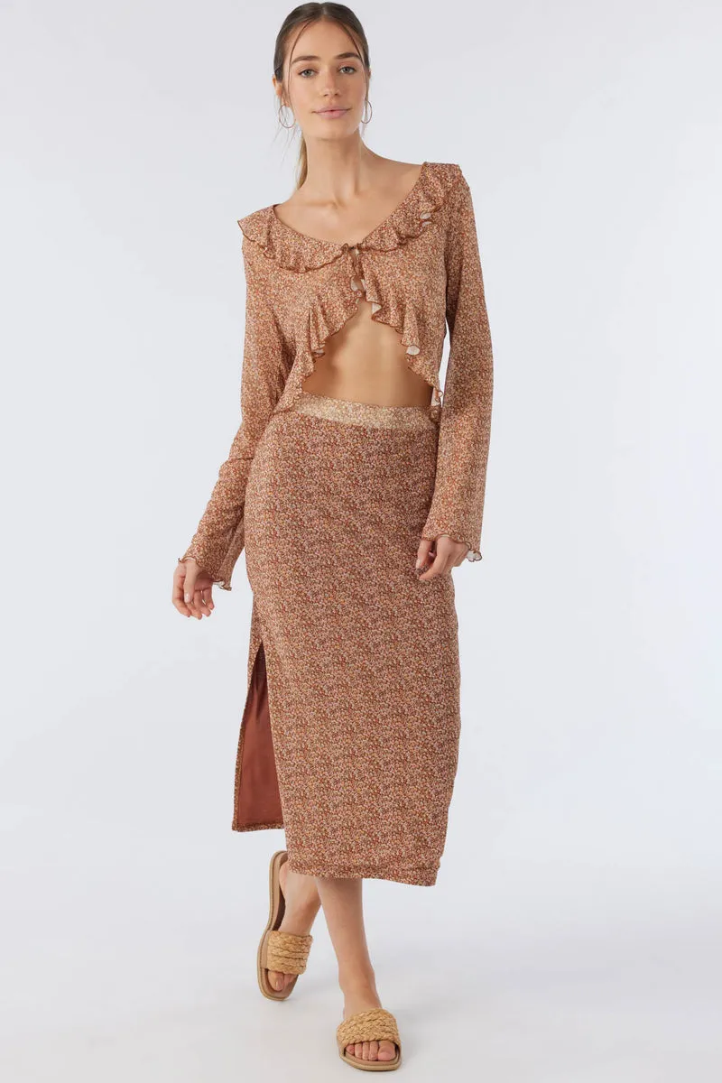 O'Neill Kyan Skirt - Rustic Brown