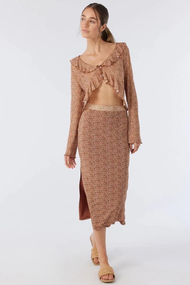 O'Neill Kyan Skirt - Rustic Brown