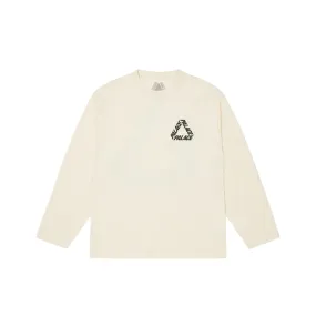 Palace Long Sleeve T Shirt P3 Soft White