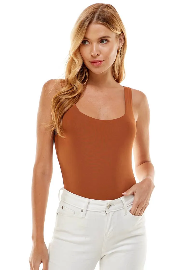 Pillowtalk Bodysuit in Caramel