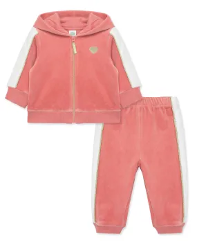 Pink Hoodie Set (2T-4T)