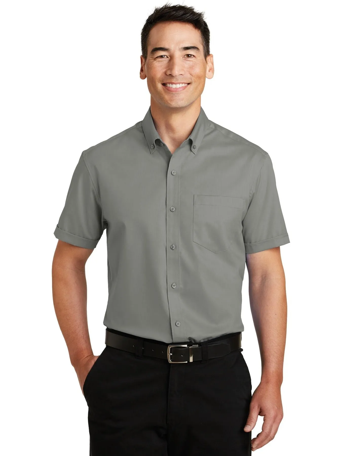 Port Authority Short Sleeve Superpro Twill Shirt