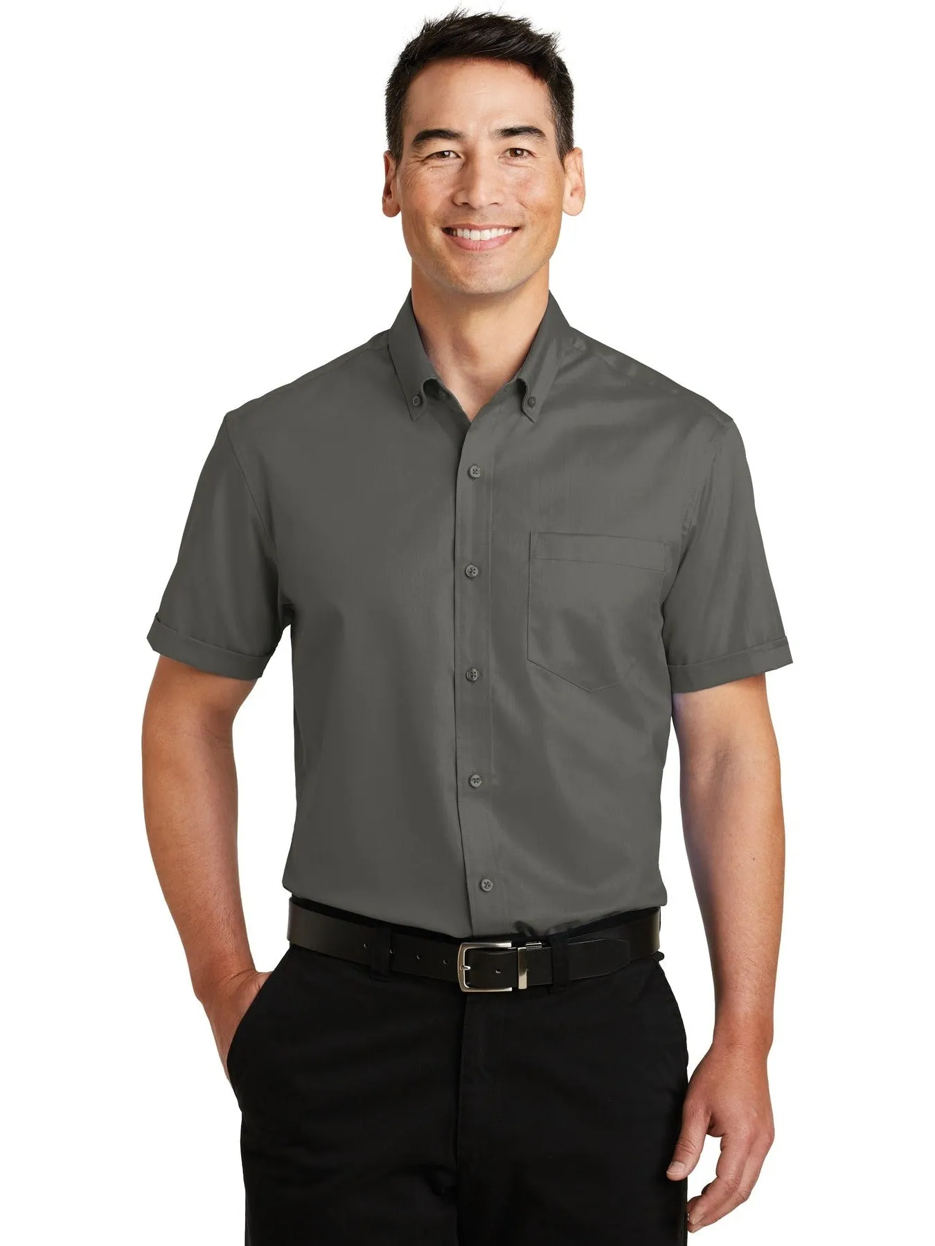 Port Authority Short Sleeve Superpro Twill Shirt