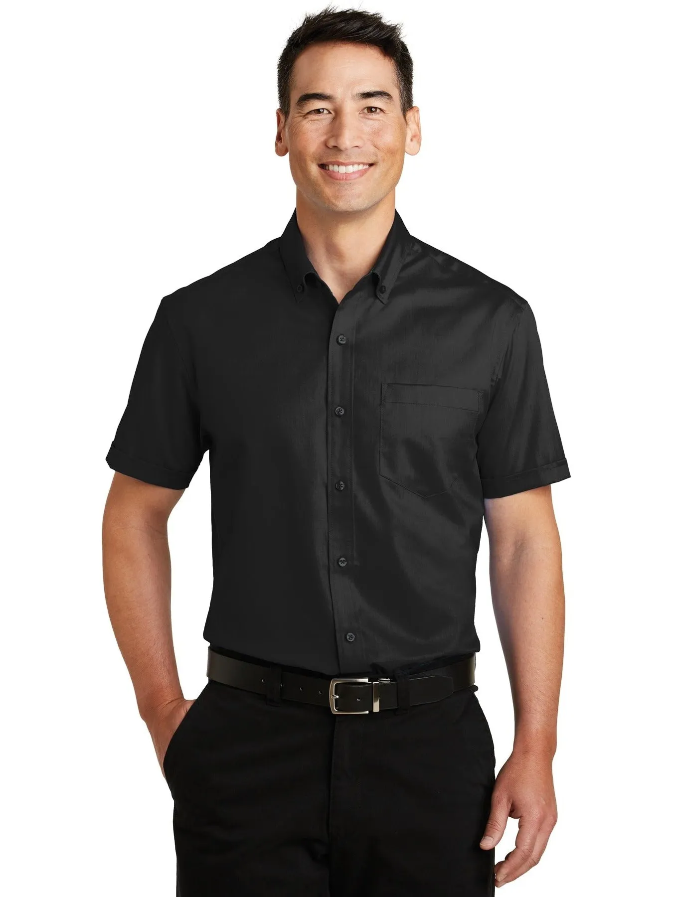 Port Authority Short Sleeve Superpro Twill Shirt