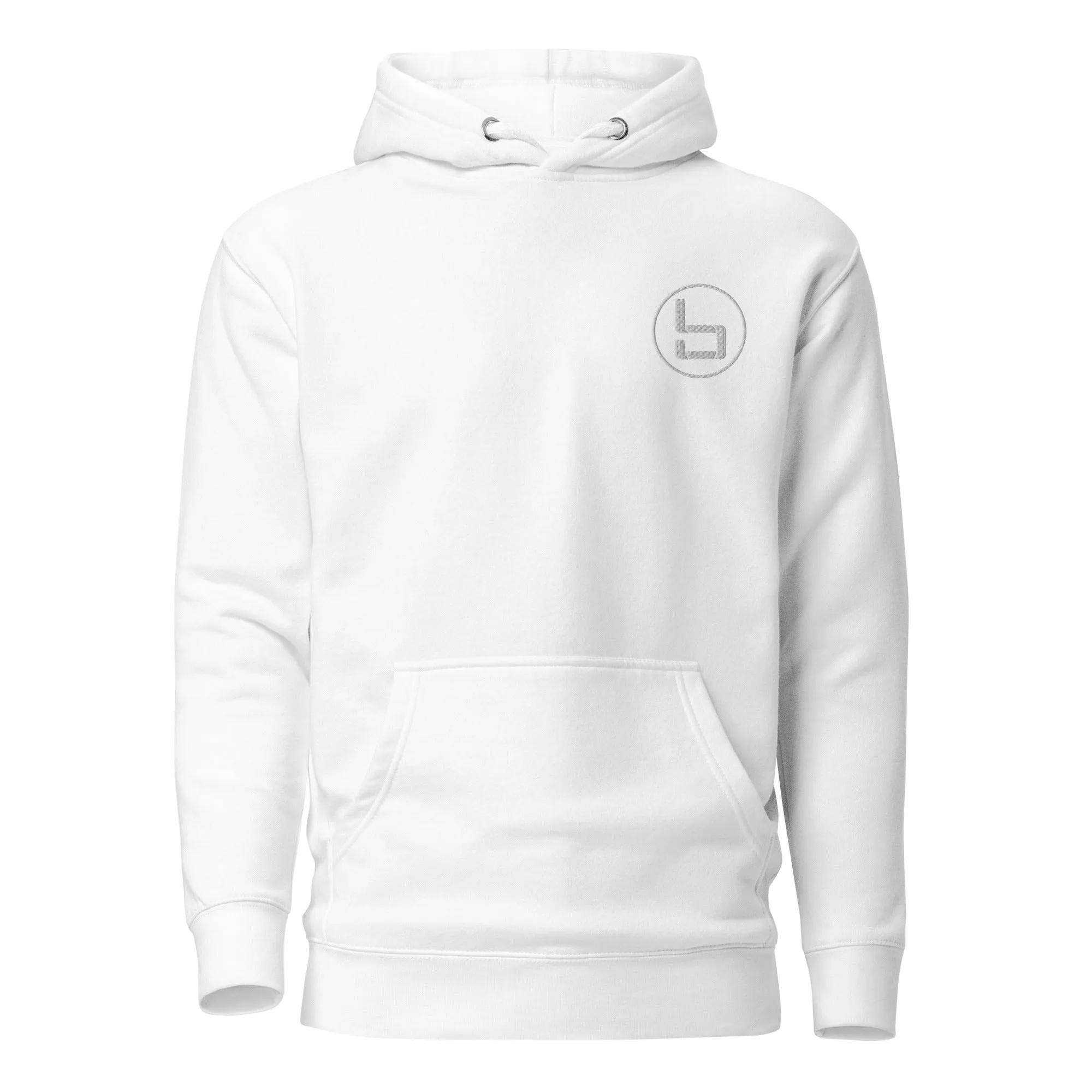 Premium Embroidered Logo Hoodie