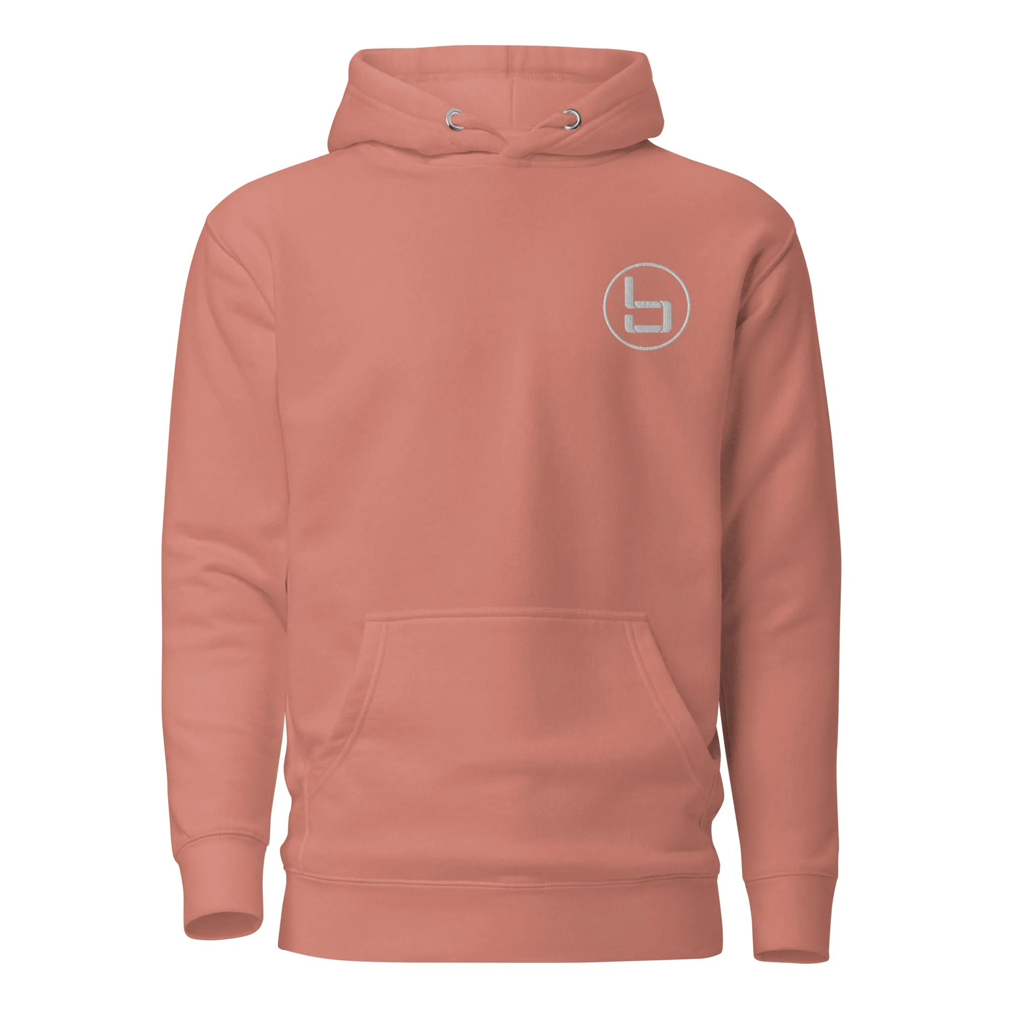 Premium Embroidered Logo Hoodie