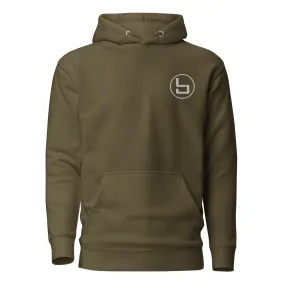 Premium Embroidered Logo Hoodie