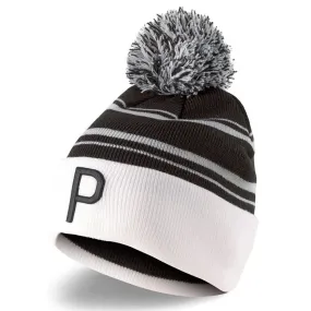 Puma P Pom Golf Beanie Hat 023621