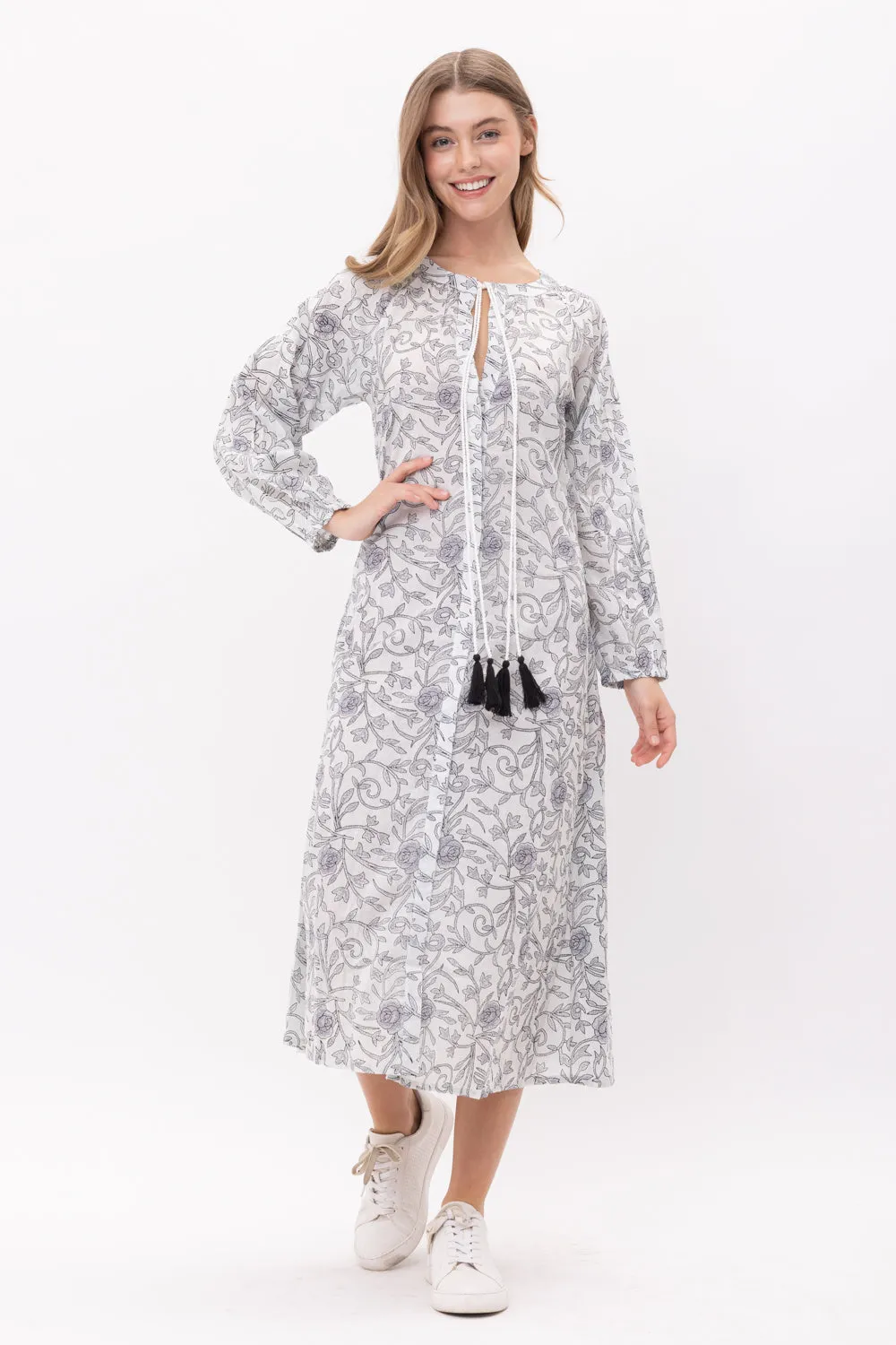 RAJ MILA VINE DRESS